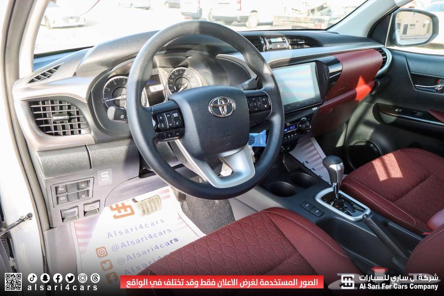 تويوتا هايلوكس SGLX ديزل 2024 اقساط بنوك وشركات63359412624387112