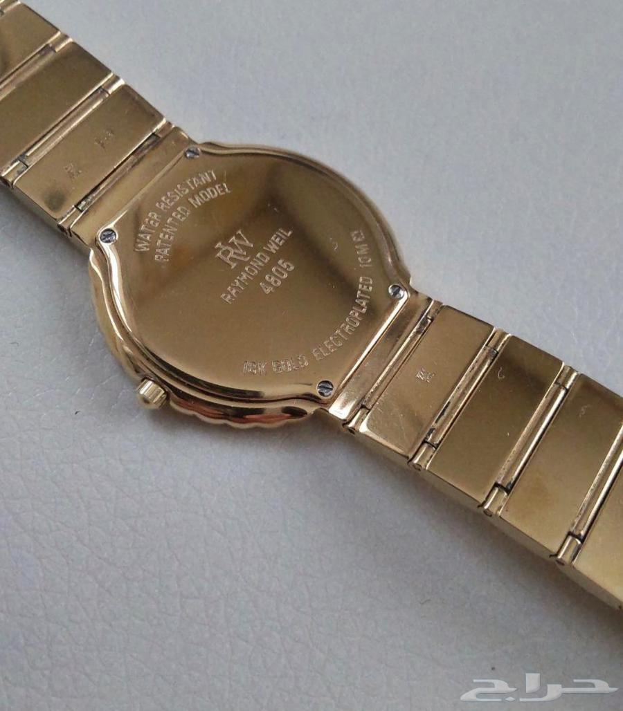 Raymond Weil gold-plated diamond gemstone watch63208110816898111