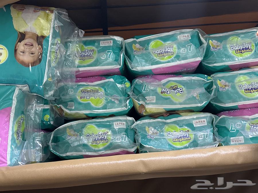 BABY JOY DIAPERS حفائظ بيبي جوي مقاس 7 ارخص من الصيدلية632319032032021114