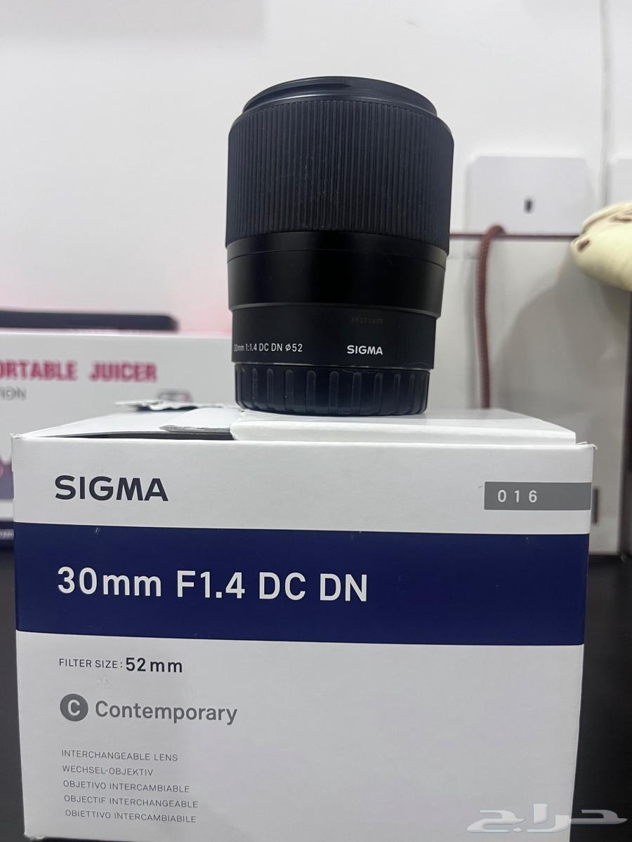 عدسة سيجما 30mm   E-mount لكاميرات سوني63224047293569112