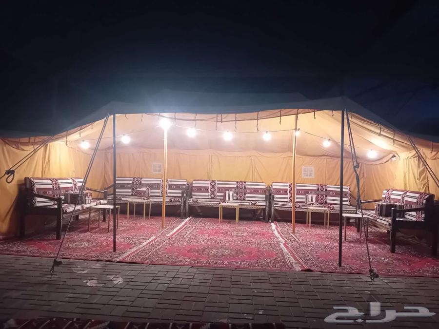 تاجير اخيام وبيوت شعر وكراسي وطاولات جميع المقاسات وكنب63529439351554110