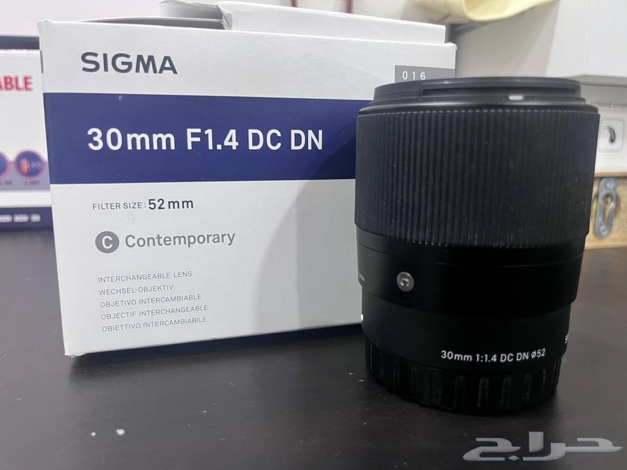 عدسة سيجما 30mm   E-mount لكاميرات سوني63224047293569111