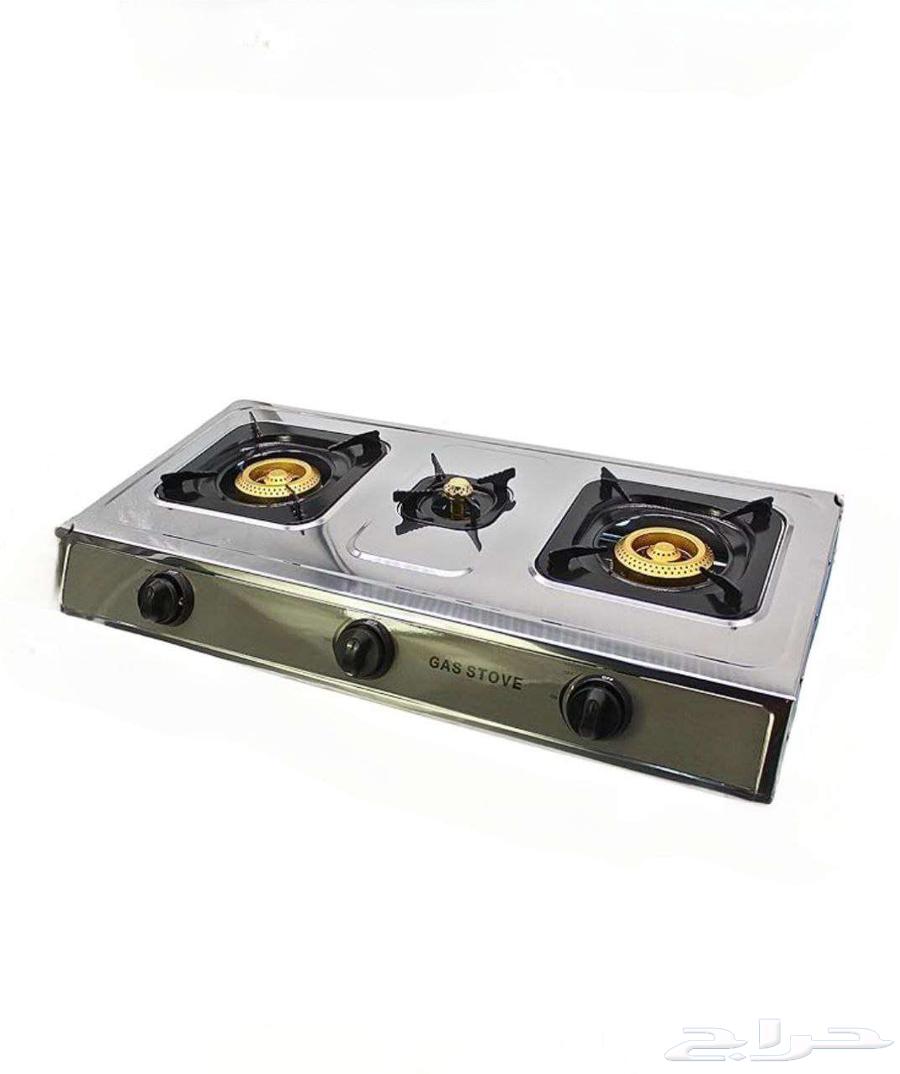 Stainless steel 3-burner stove63221554955522111