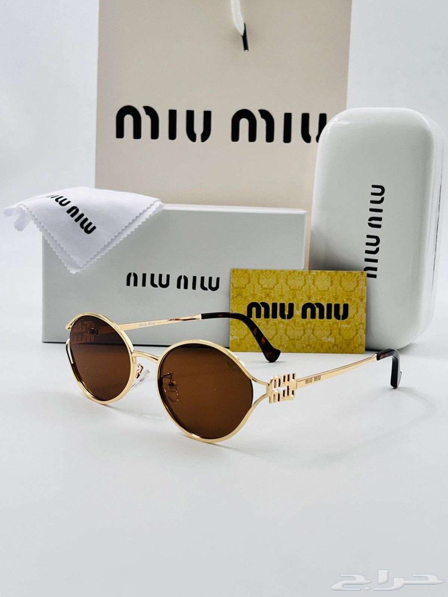 نظارة رجالي ميو ميو نظارات نسائية MIU MIU هاي كوالتي بملحقات63222571310082114