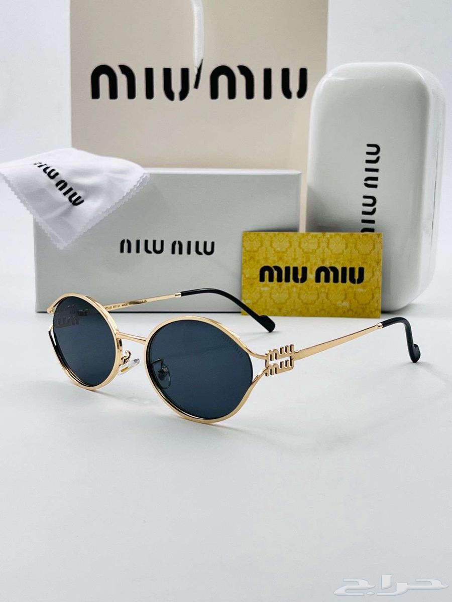 نظارة رجالي ميو ميو نظارات نسائية MIU MIU هاي كوالتي بملحقات63222571310082113