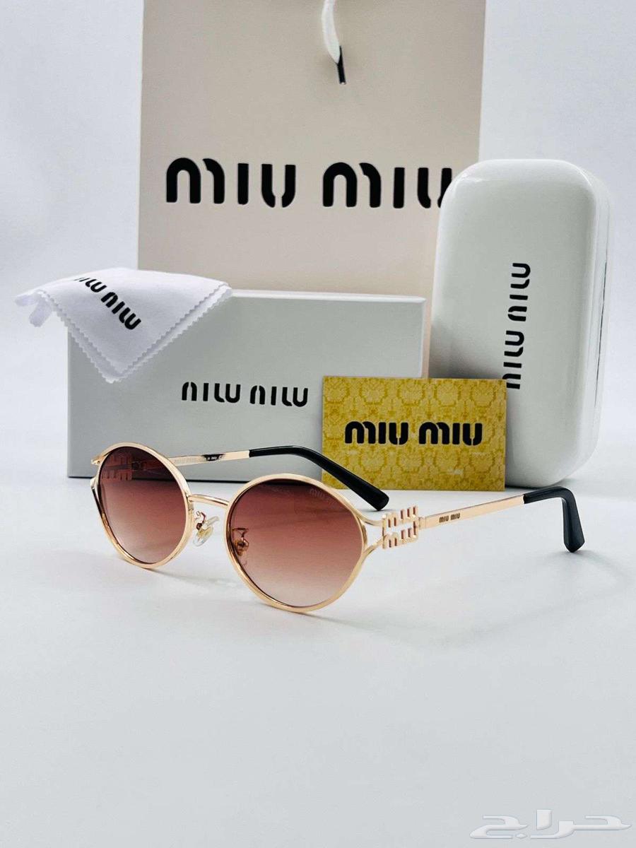 نظارة رجالي ميو ميو نظارات نسائية MIU MIU هاي كوالتي بملحقات63222571310082112