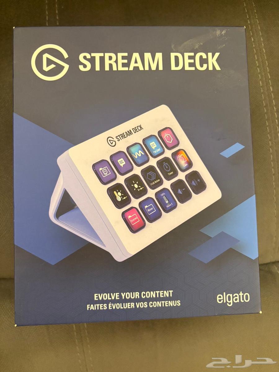 ستريم ديك Elgato Stream Deck بحالة ممتازة63224083260673111