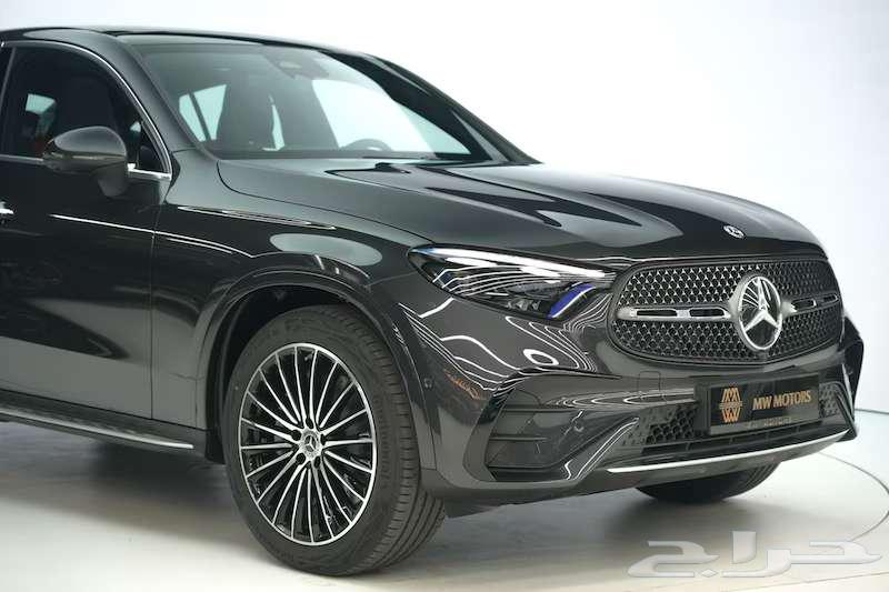 Mercedes GLC 200 Coupe 2025 model, Gulf specs, dark gray, red63332522794371112