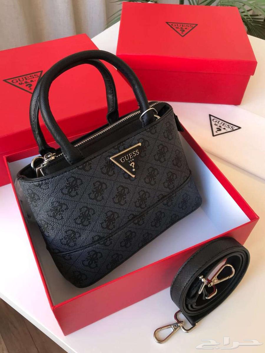جيس شنط موديلات اكثر فخامة وطلبا  شنطات كارمة قيس GUESS63215571798401112
