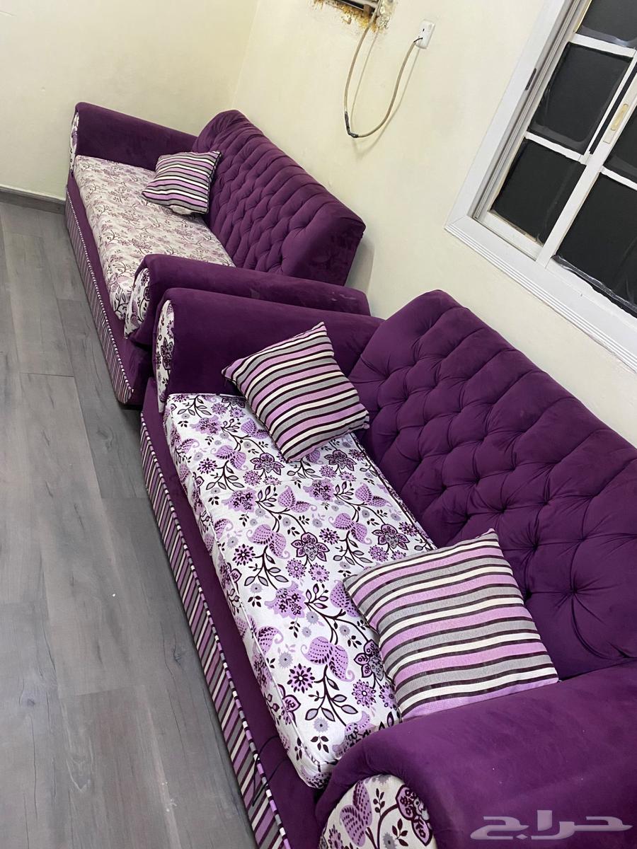 كنب 4 قطع للبيع63218545351171111