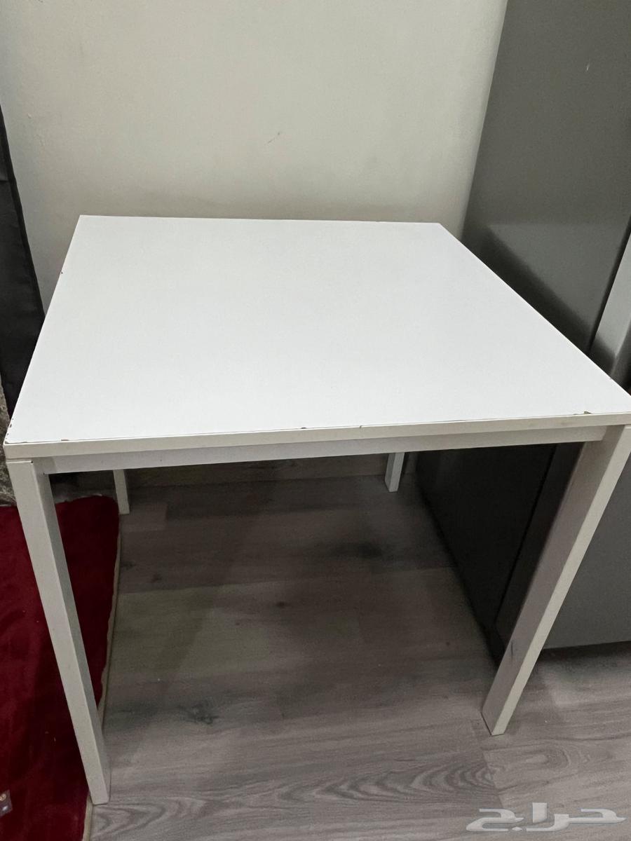 A white square table from IKEA63525941881219111
