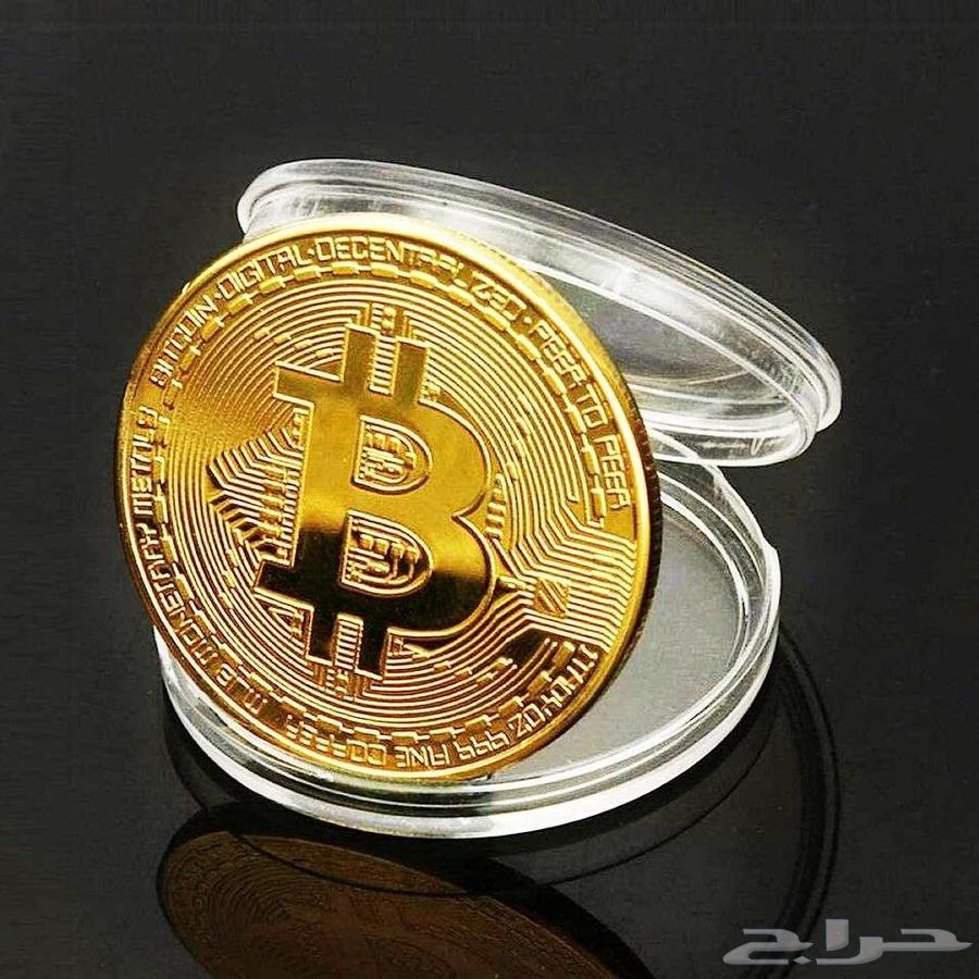 بتكوين معدني مطلي بالذهب BTC63218019992067113