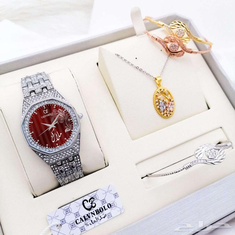 هدايا اطقم ساعات نسائية بالإسم شامل التوصيل63215097666947114
