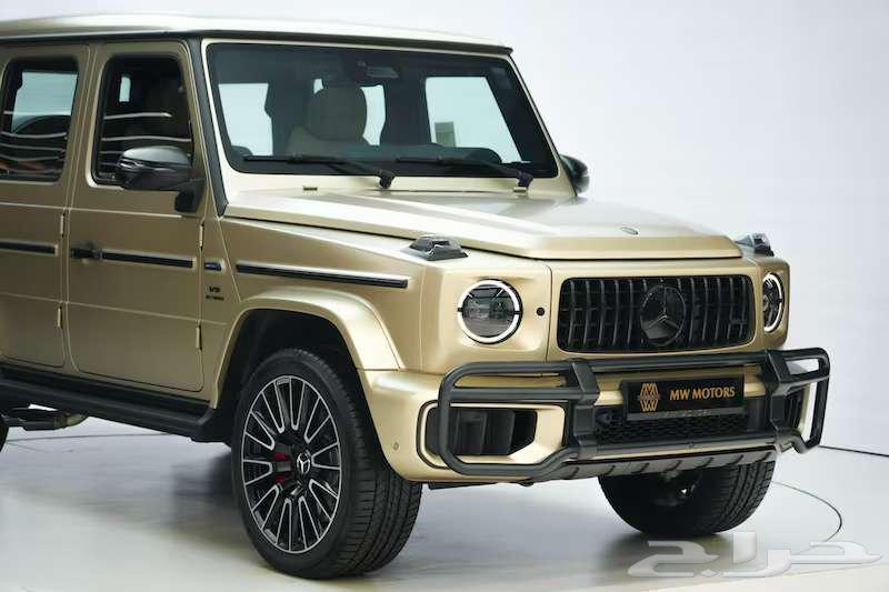 مرسيدس G 63 موديل 2025 أصفار خليجي ذهبي63309695385857112