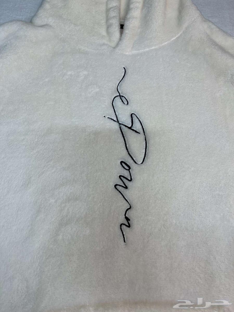 Hoodie with soft touch in white color Powr63195323315587111