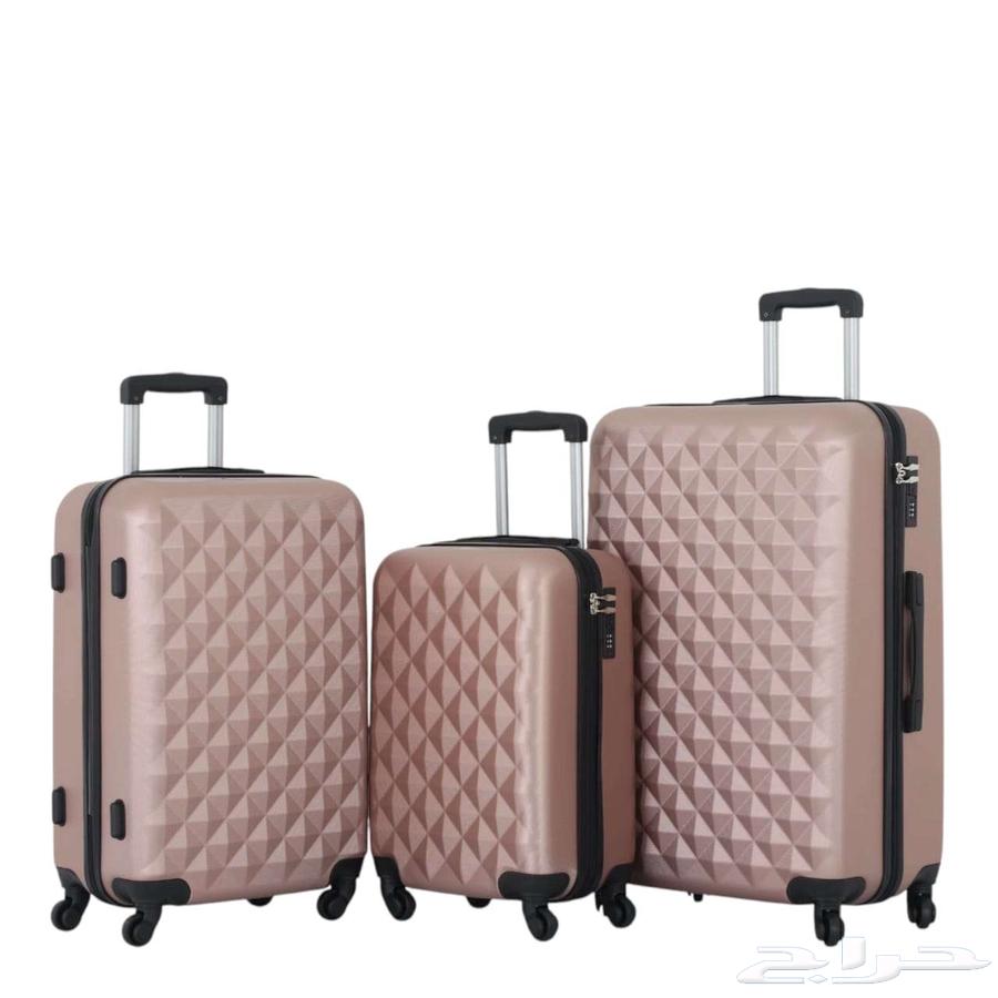 A three-piece luggage set with flexible, lightweight covers63191804096002114