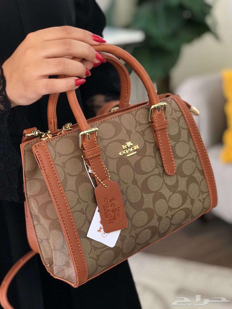 اربعة الوان من شنط ماركة كوتش طق اصل للاصلي COACH مع بوكس63181507667843112
