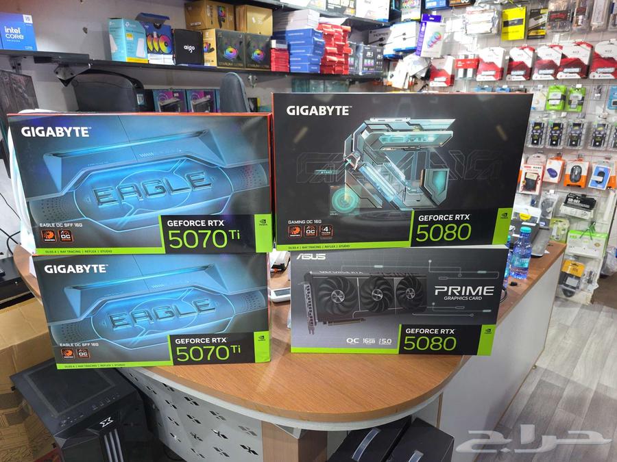 تجميعة 5080 و5070ti القصيم بريدة635112370548491116