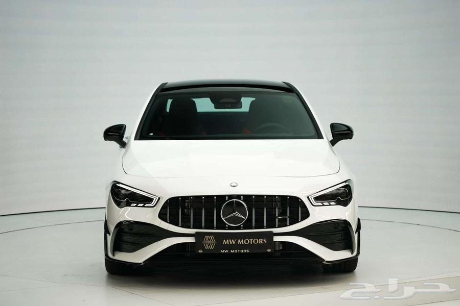 مرسيدس CLA 35 موديل 2025 أصفار خليجي أبيض أحمر63264122971907111