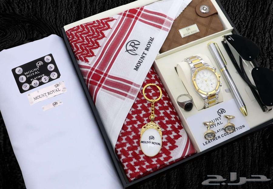 Fabric, shemagh, and a complete watch set with delivery63175460311426111