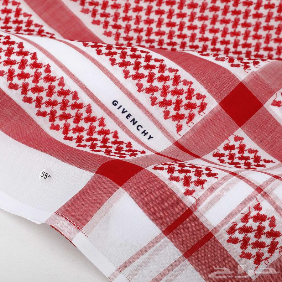 Red Gucci shemagh 202563175460462849111