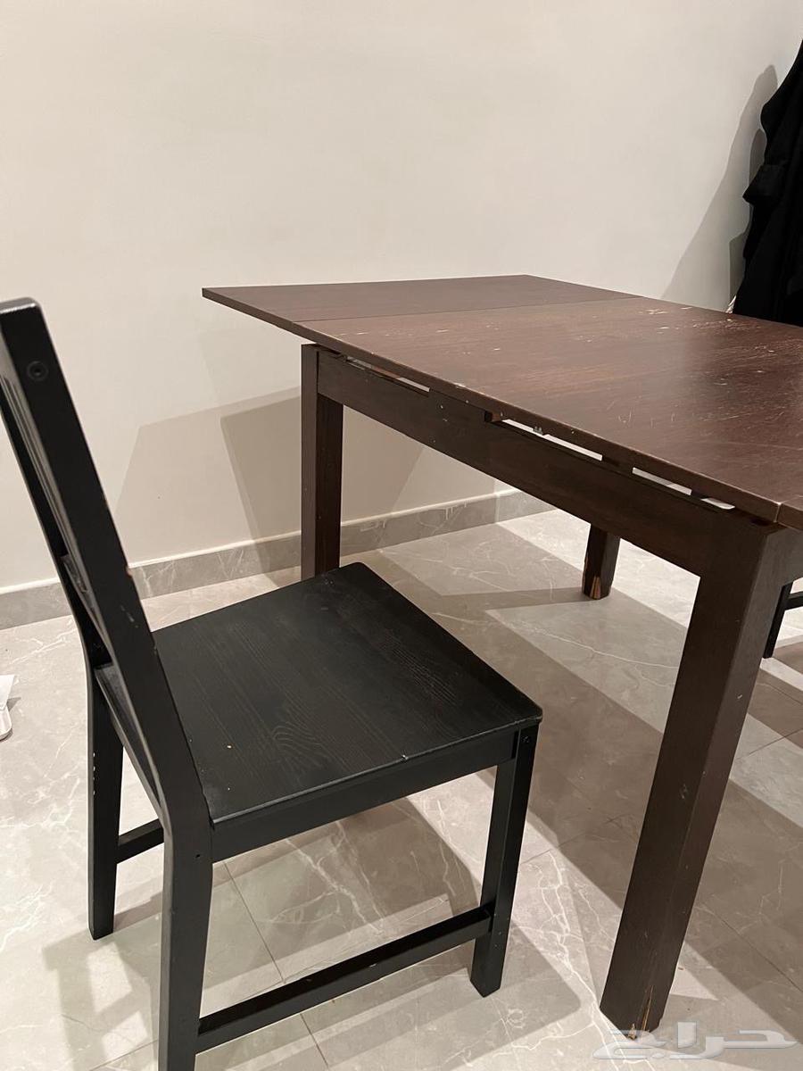 طاولة طعام ايكيا مع اثنين كراسي63170597389953113
