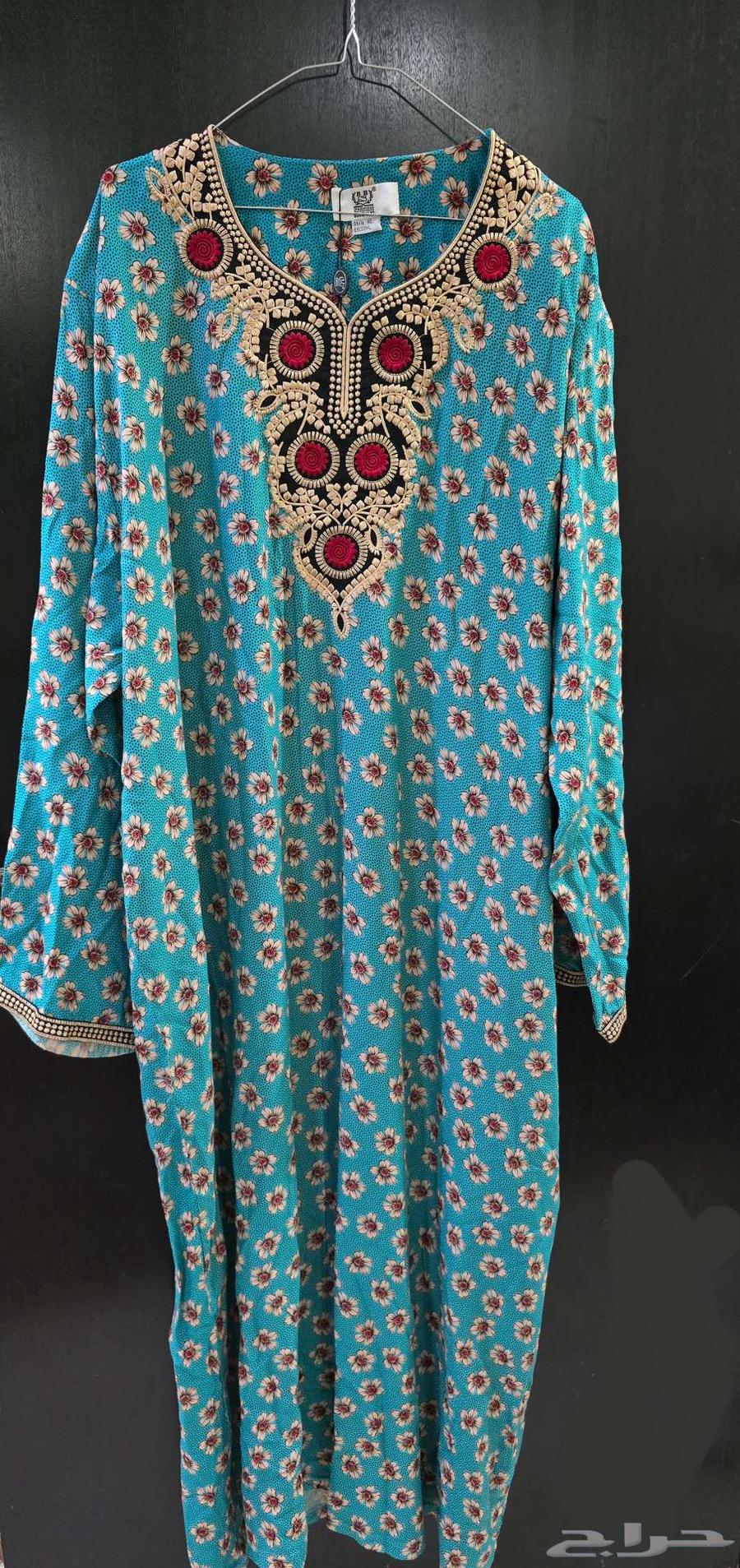A new and beautiful women's galabeya, vibrant and lovely color.63168268243457113