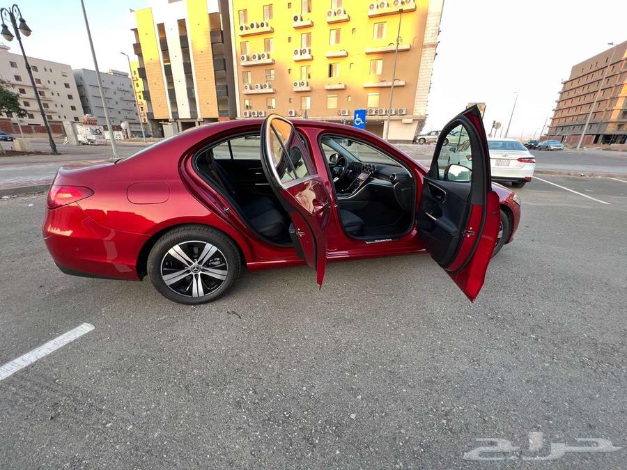 Mercedes C-Class 2022 avant-garde, interior fabric with leather body, agency63249271448066111