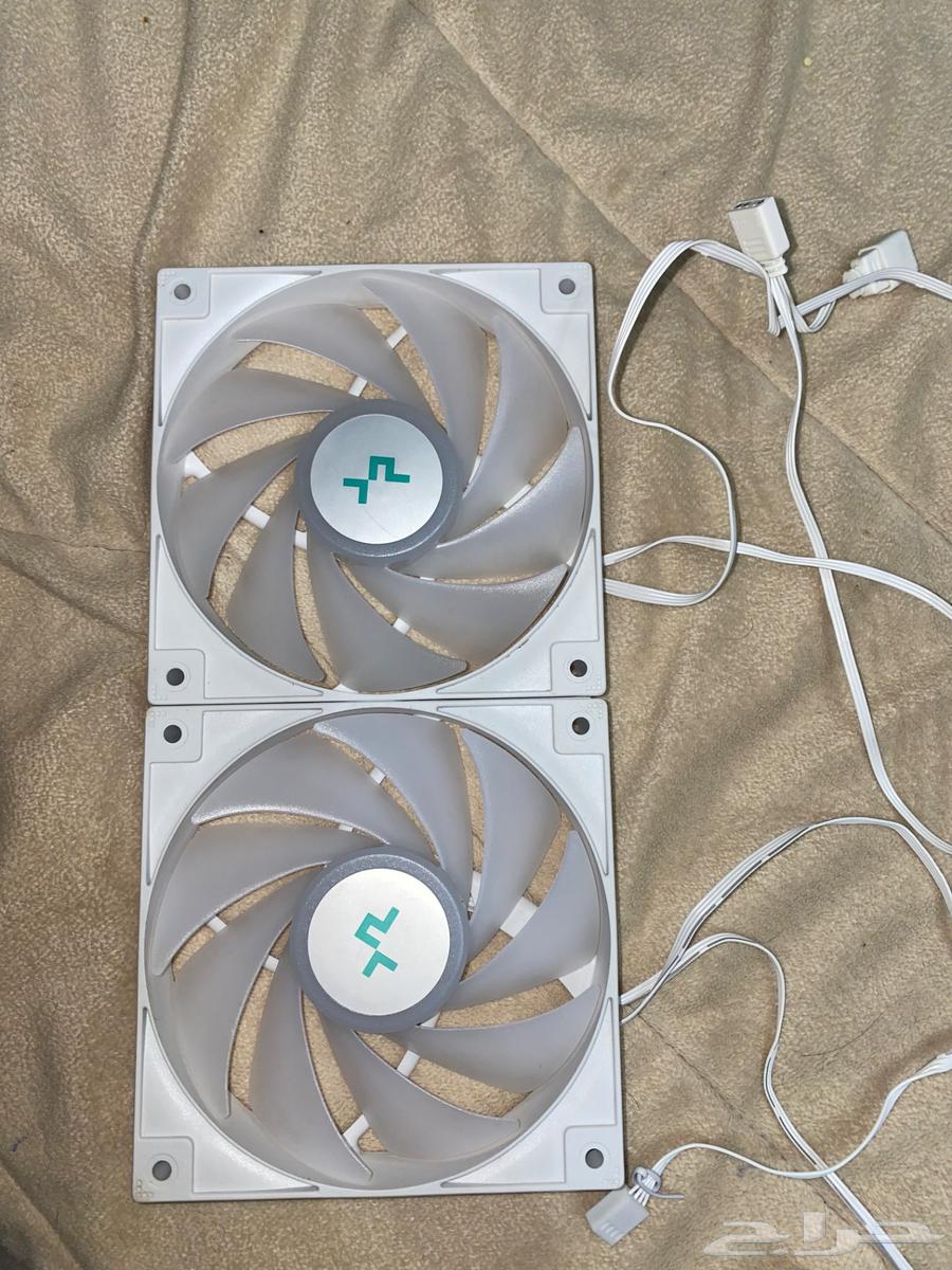 مراوح كمبيوتر غير مستخدمه Deep Cool RGB PC63161298797441111