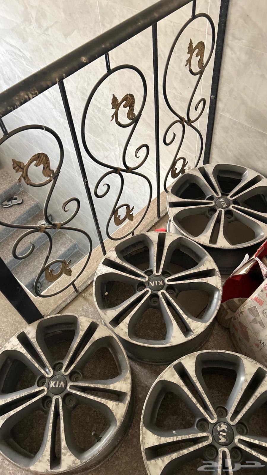 Original Kia 17-inch genuine rims63240150350594111