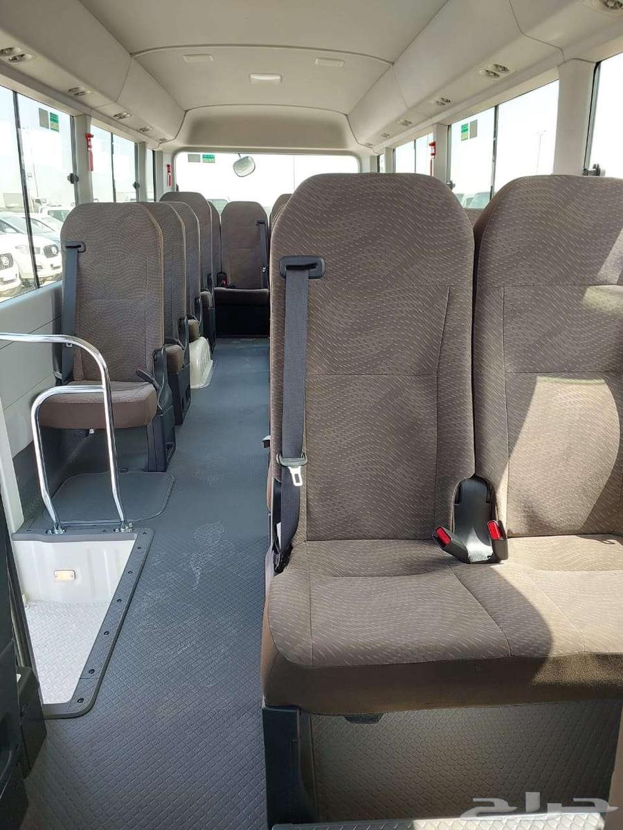 Toyota Coaster bus, 23 passengers, diesel 6-cylinder, manual transmission, 2024 Premium63232668972674114