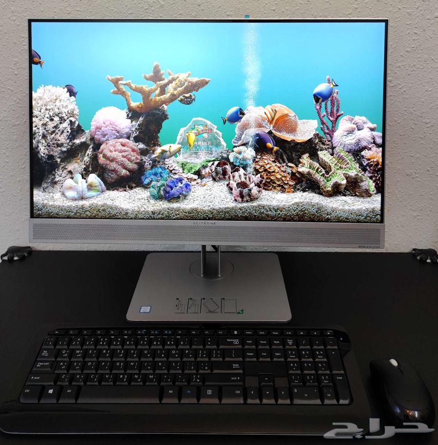 Clean HP desktop computer with excellent specifications and 24-inch screen63142797184131112