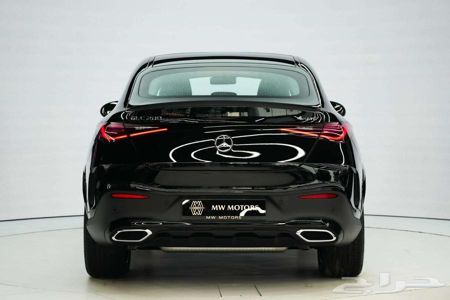مرسيدس GLC 200 Coupe موديل 2025 أصفار خليجي أسود أحمر63220364217346114