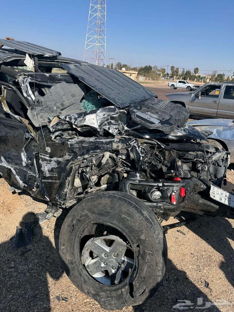 Jeep Wrangler 2014, total loss, Jeep destroyed63215398380033112