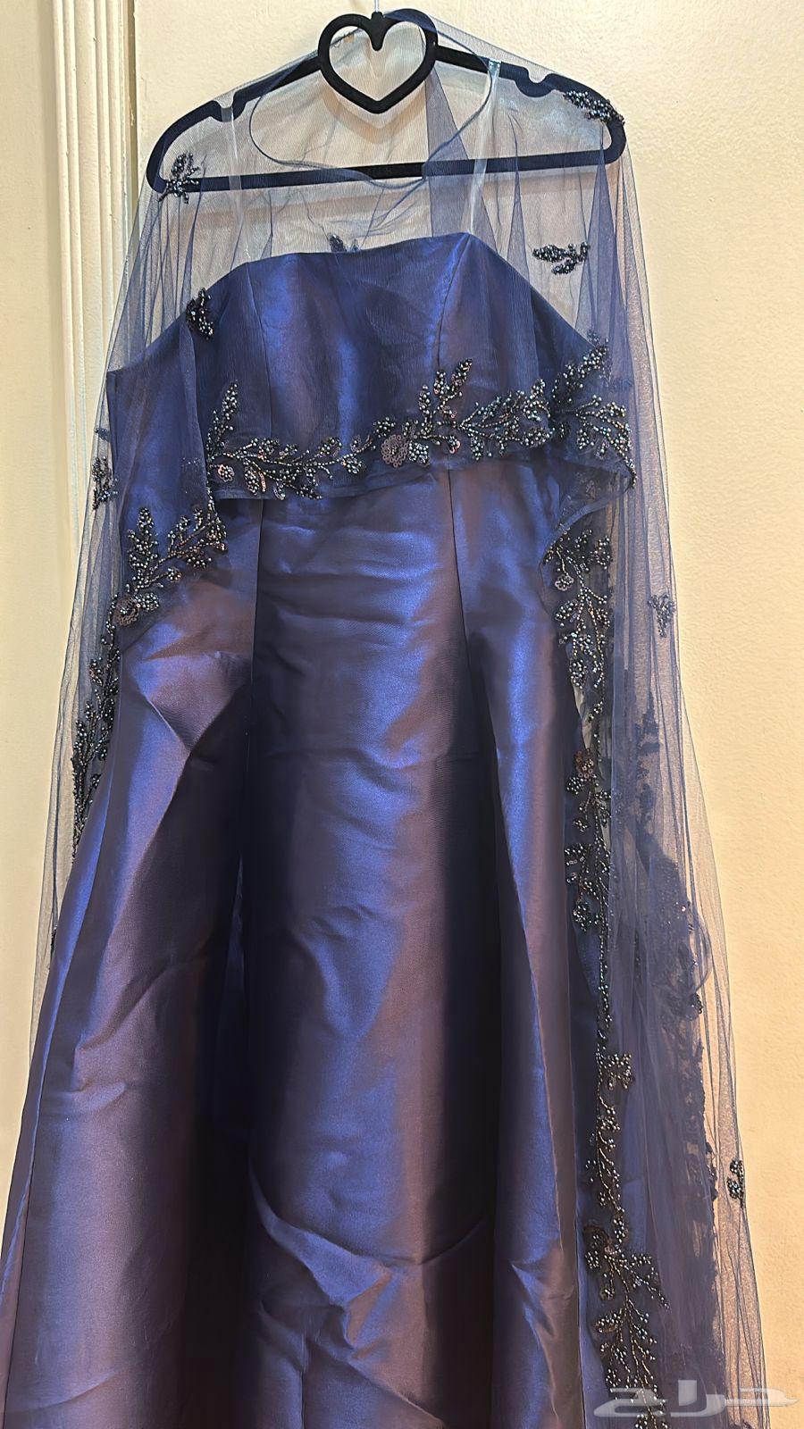 Navy blue evening dress63145564855297111