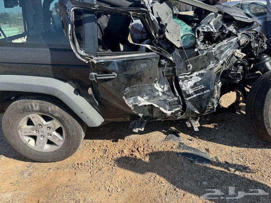 Jeep Wrangler 2014, total loss, Jeep destroyed63215398380033113