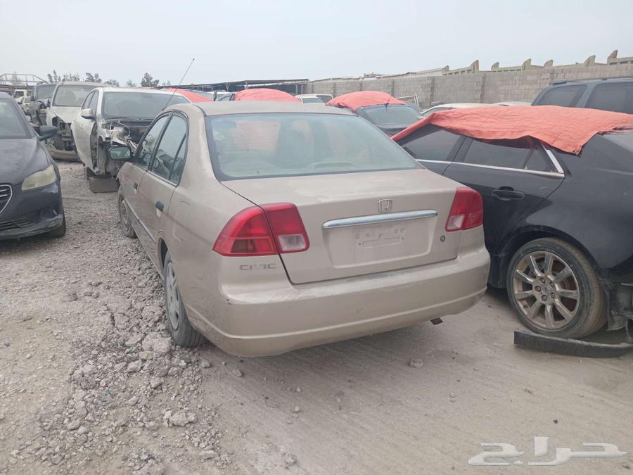 Honda Civic damaged spare parts63216380821505112