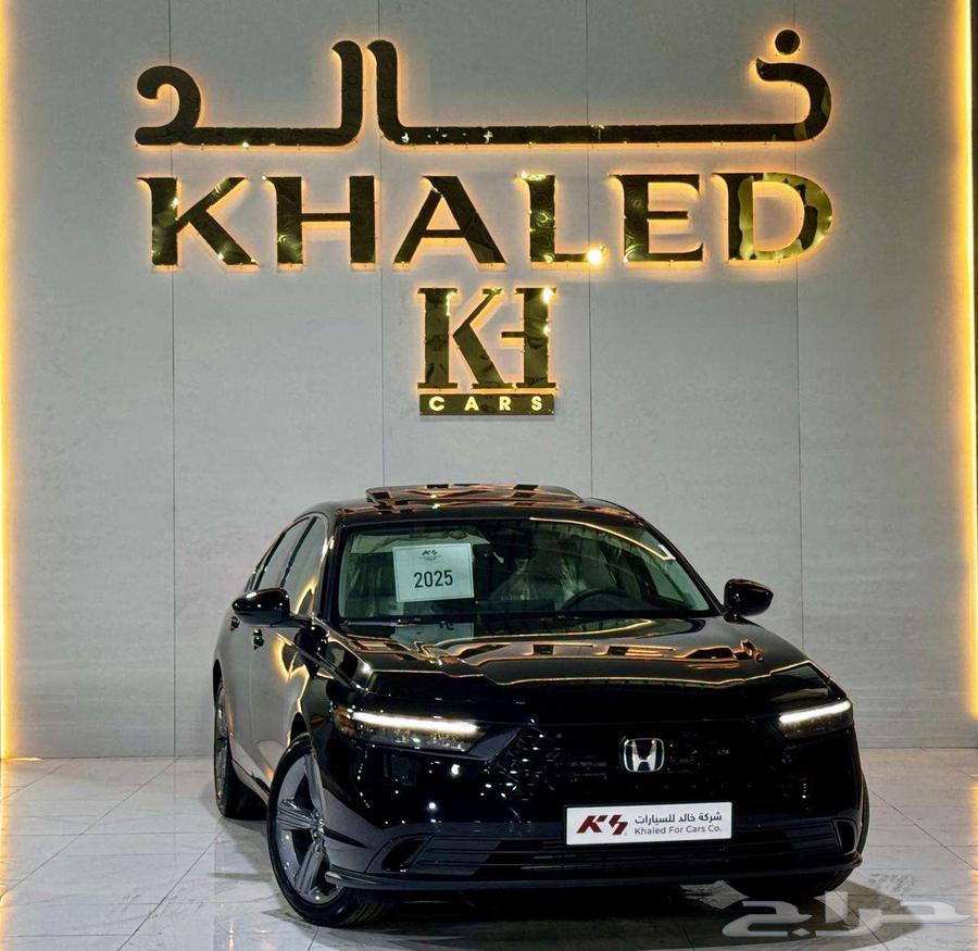 Honda Accord EX 2025 model, cash or installments with Khalid63217347115265113