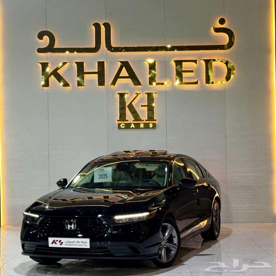 Honda Accord EX 2025 model, cash or installments with Khalid63217347115265111