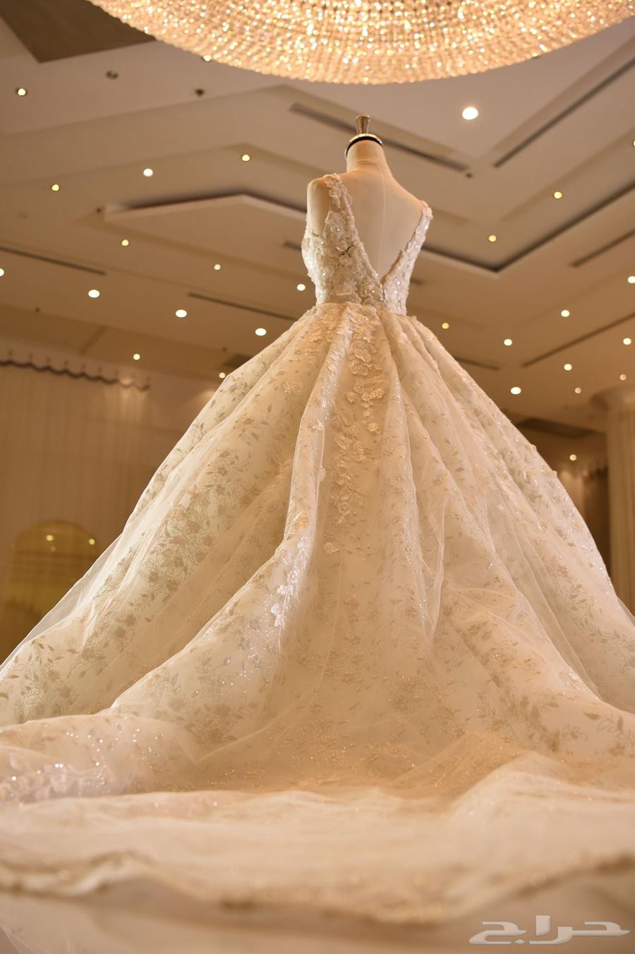 فستان زفاف من ديمتريوس مع الطرحة63497558818946111