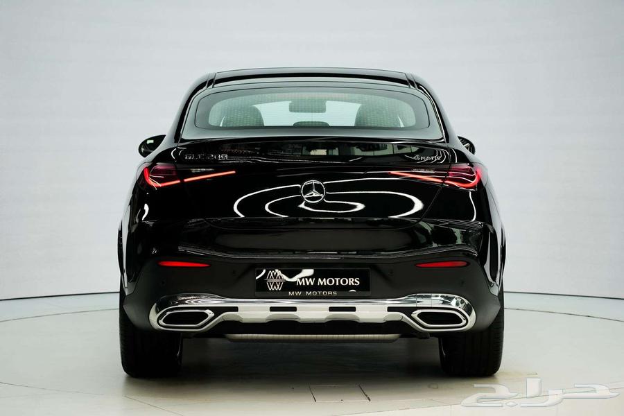 Mercedes GLC 200 Coupe 2025 model, Gulf specs, black and white63192632698371114
