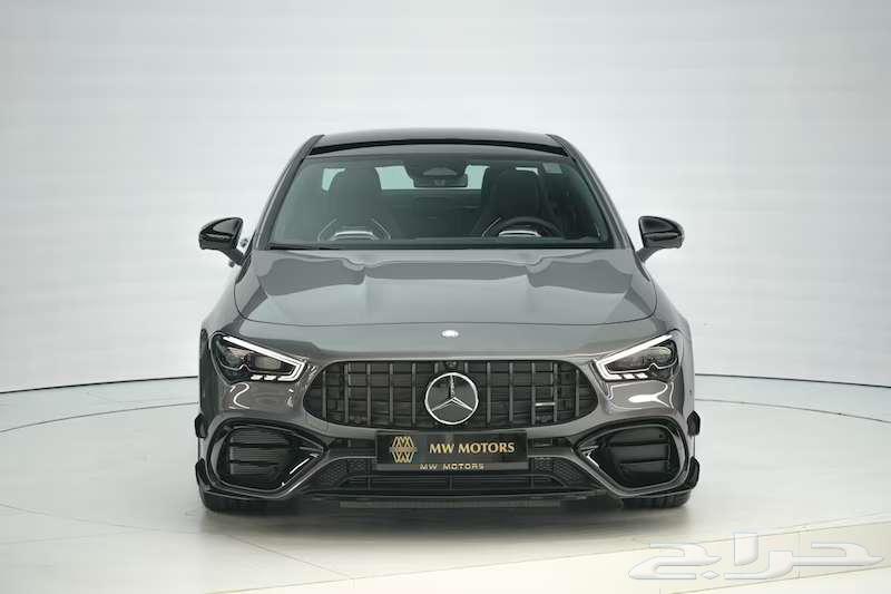 مرسيدس CLA 45s موديل 2025 أصفار خليجي رمادي أحمر63182322205699111