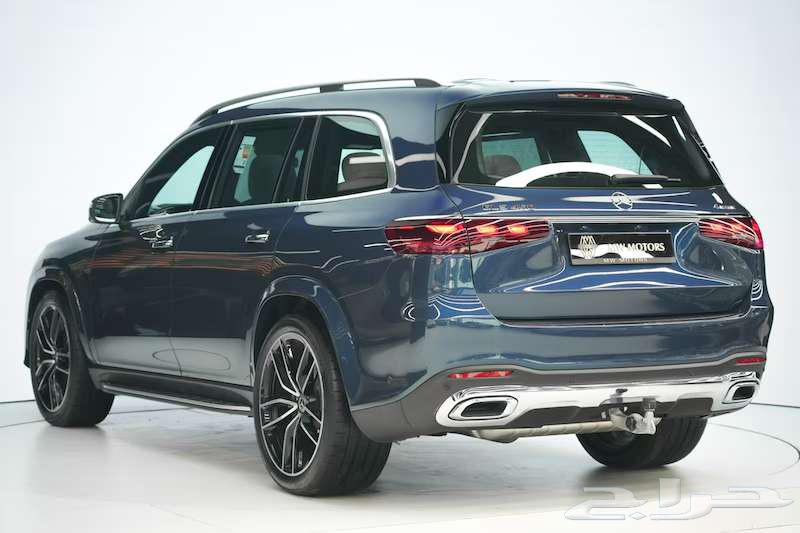 Mercedes GLS 450 2025 model, Gulf specs, blue and white63183789103619113