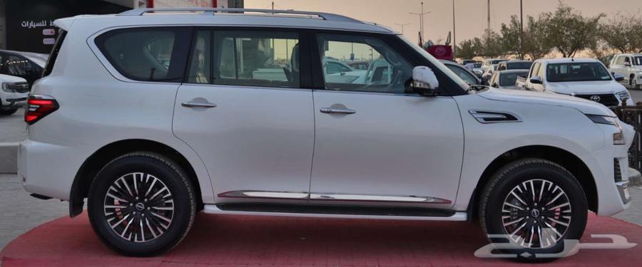 نيسان باترول بلاتينيوم2024 سعودي( اقل الاسعار )كميه محدوده63180408591105113