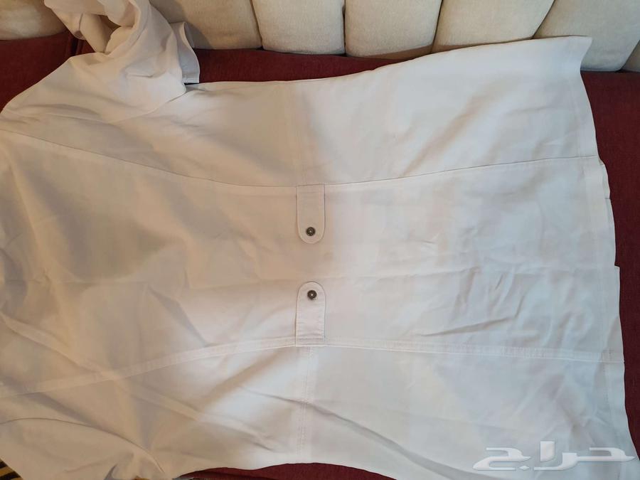 Women's short white coat63123023589761112