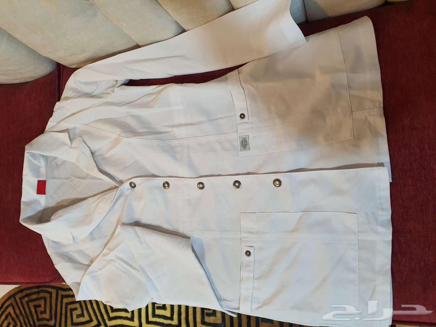 Women's short white coat63123023589761111