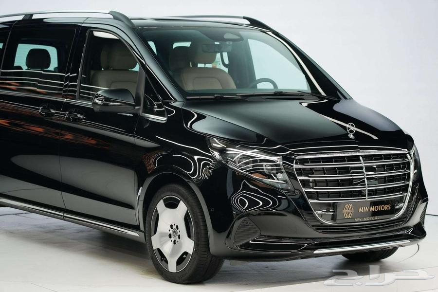 مرسيدس V 300 حصري موديل 2025 أصفار خليجي أسود بيج63177651725441112