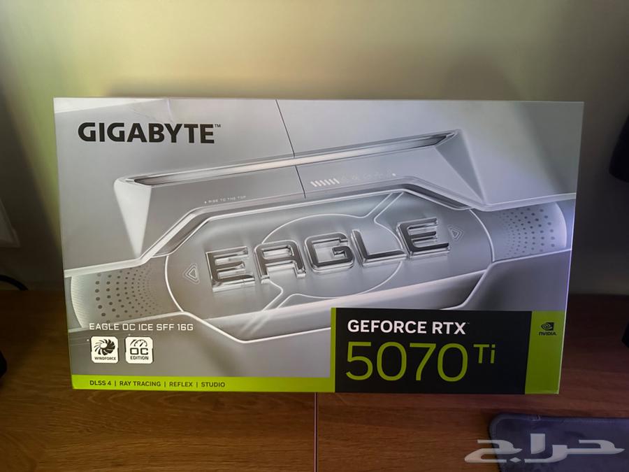 White 5070ti OC graphics card in Riyadh63487162657921110