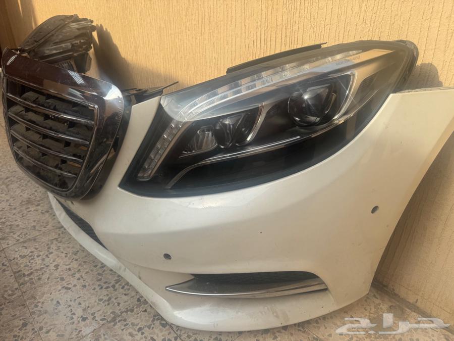 Mercedes 2015, front and rear collision damage, front and rear lights damaged63171360911233114