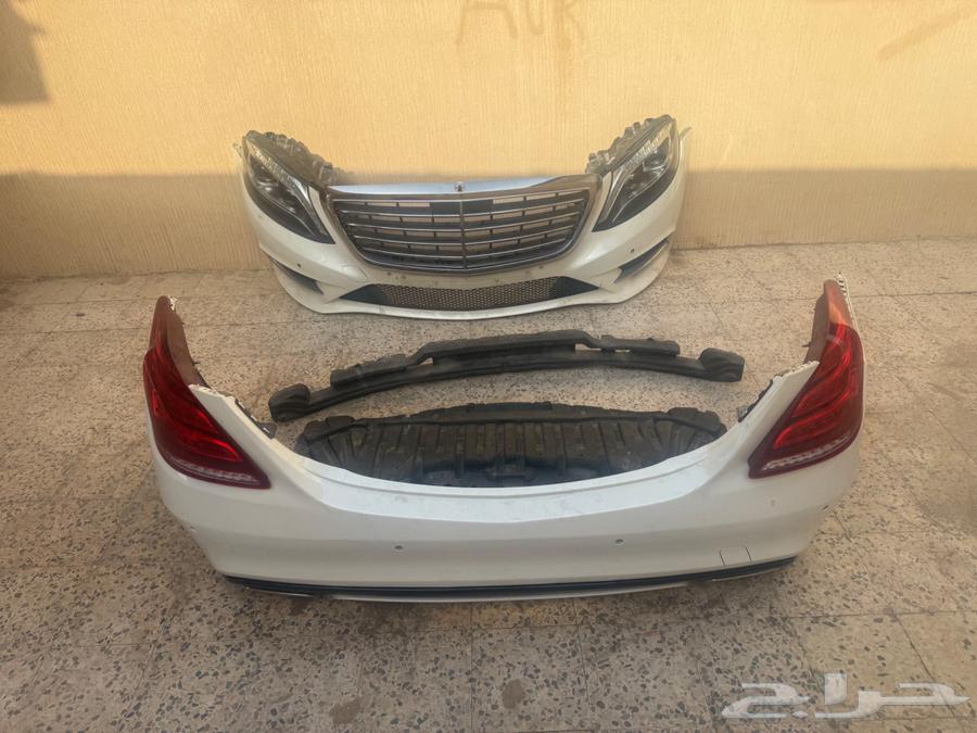 Mercedes 2015, front and rear collision damage, front and rear lights damaged63171360911233112